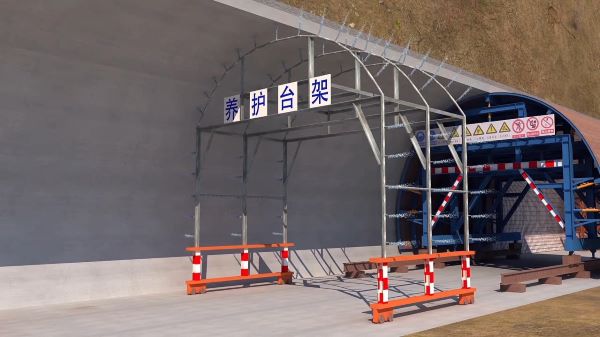 临沭县隧道施工动画制作公司 - 隧道施工工艺和施工方法 - 隧道施工汇报动画视频 - bim 工程施工动画